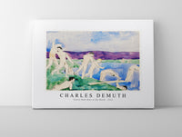 Charles demuth - Twelve Nude Boys at the Beach-1914