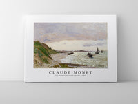 Claude Monet - The Seashore at Sainte-Adresse 1864