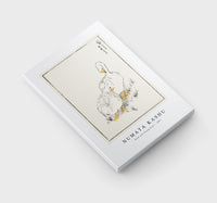 Numata Kashu - Duck and Young Grass illustration from Pictorial Monograph of Birds (1885)