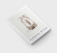 Alphonse Mucha - Decorative fountain project for the interior 1869-1939