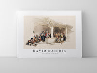 David Roberts - The coffee shop-1796-1864