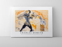 Charles demuth - The Girl with the Golden Eyes, La Fille aux yeux d'or-1916