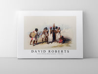 David Roberts - Group of Nubians (Wady Kardasey)-1796-1864