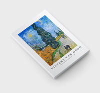 Vincent Van Gogh - Road with Cypress and Star 1890