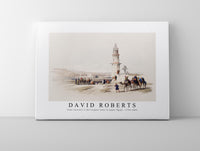 David Roberts - Siout (assiut) is the largest town in upper Egypt-1796-1864