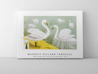 Maurice Pillard Verneuil - Cygne sauvage from L'animal dans la décoration (1897) illustrated