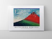 Katsushika Hokusai - Fine Wind, Clear Morning 1760-1849