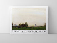 Gerrit Willem Dijsselhof - Meadow Landscape on the Spaarne 1890-1919