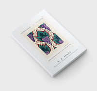 E.A.Seguy - Grape pattern Art Nouveau pochoir print in oriental style