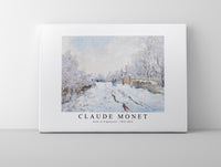 Claude Monet - Snow at Argenteuil 1874-1875