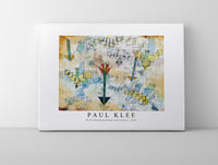 Paul Klee - Birds Swooping Down and Arrows 1919