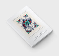 E.A.Seguy - Botanical pochoir pattern in Art Nouveau oriental style