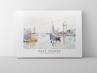 Paul Signac - View of Les Sables d'Olonne (1929)