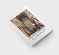 David Roberts - Interior of the mosque of the Metwalys (Metwalis)-1796-1864