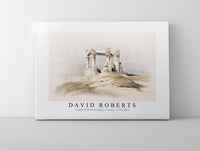 David Roberts - Temple of Wady Kardassy in Nubia-1796-1864