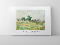 Paul Cezanne - Landscape near Paris 1876