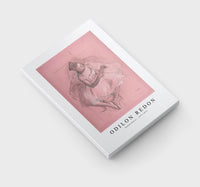 Odilon Redon - Seated Dancer 1873-1874