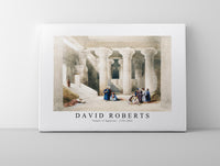 David Roberts - Temple of Egyptian-1796-1864