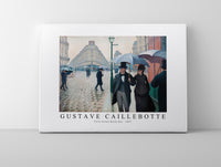 Gustave Caillebotte - Paris Street Rainy Day 1877