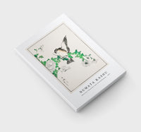 Numata Kashu - Narcissus Flycatcher and Chrysanthemum illustration from Pictorial Monograph of Birds (1885)