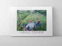 Camille Pissarro - Young Peasant Girls Resting in the Fields near Pontoise 1882