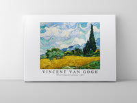 Vincent Van Gogh - Wheat Field with Cypresses 1889