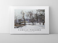 Camille Pissarro - Snow at Louveciennes 1870