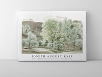 Joseph august Knip - Bomen in de omgeving van Subiaco (trees in the Subiaco area)