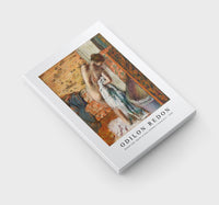 Odilon Redon - Naked lady. Après le bain (Femme s'essuyant) 1886