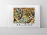 Vincent Van Gogh - The Large Plane Trees (Road Menders at Saint-Rémy) 1889