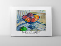 Paul Gauguin - Fruit Dish on a Garden Chair 1890