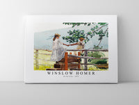 winslow homer - On the Stile-1878