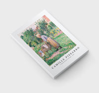 Camille Pissarro - A Washerwoman at Éragny 1893