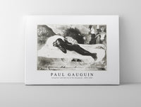 Paul gauguin - Lying Girl and Spirits of the Deceased 1893-1894