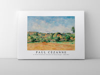 Paul Cezanne - La Plaine de Bellevue, dit aussi Les Terres Rouges 1890-1892