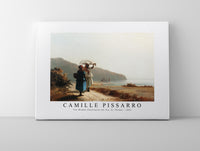 Camille Pissarro - Two Women Chatting by the Sea, St. Thomas 1856