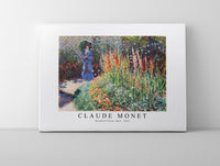 Claude Monet - Rounded Flower Bed 1876
