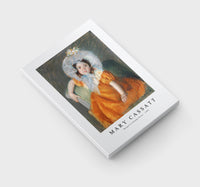 Mary Cassatt - Margot in Orange Dress 1902