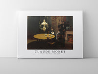 Claude Monet - Interior, after Dinner 1868-1869