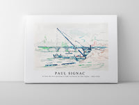 Paul Signac - Le Pont des Arts painting in high resolution by Paul Signac (1863–1935)