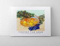 Vincent Van Gogh - Still Life of Oranges and Lemons with Blue Gloves 1889