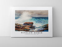 winslow homer - Incoming Tide, Scarboro, Maine-1883