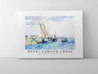 Henri Edmond Cross - Marine Scene (Boats near Venice) 1903