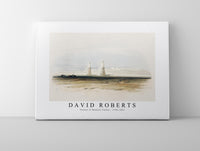 David Roberts - Statues of Memnon Thebes-1796-1864