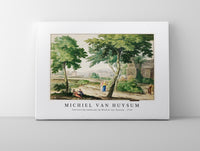 Michiel Van Huysum - Italianizing landscape by Michiel van Huysum (1744)