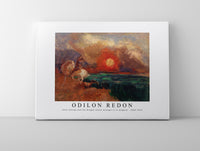 Odilon Redon - Saint George and the Dragon (Saint Georges et le dragon) 1909-1910