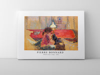 Pierre Bonnard - Woman with a Lamp (1909)