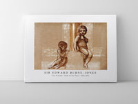 Sir Edward Burne Jones - Troy Triptych - Study of Two Putti (1870–1872)