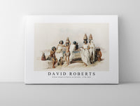 David Roberts - Nubian women at Kortie on the Nile-1796-1864