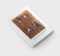 Odilon Redon - Four Studies of a Jockey 1866